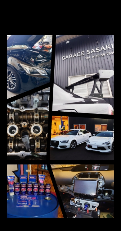 青森県の津軽エリアで新車・中古車販売を行う合同会社GARAGE SASAKI